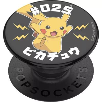 PopSockets PopGrip Pokemon No. 025 Pikachu | Shop Now