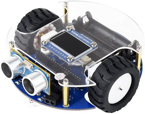 REES52 Waveshare PicoGo Mobile Robot Compatible with Raspberry Pi Pico ...