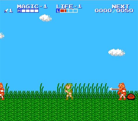 Zelda 2 - The Adventure of Link ऑनलाइन खेलना