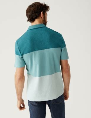 Pure Cotton Double Knit Polo Shirt