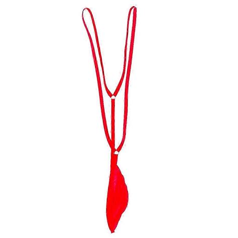 Men's Stylish Borat Thong Swimsuit Mankini Lingerie Trunks with C ...