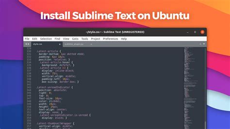 How to Install Sublime Text on Ubuntu & Linux Mint - OMG! Ubuntu