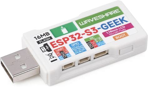 Waveshare ESP32-S3 GEEK Development Board, Based On ESP32-S3R2 India | Ubuy