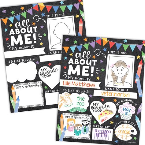 All About Me Poster Ideas Pinterest
