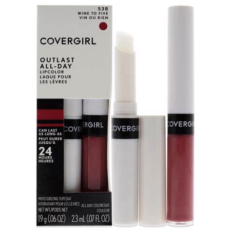 Buy COVERGIRL Outlast All-Day Moisturizing Lip Color, 1 Tube (.06 oz ...