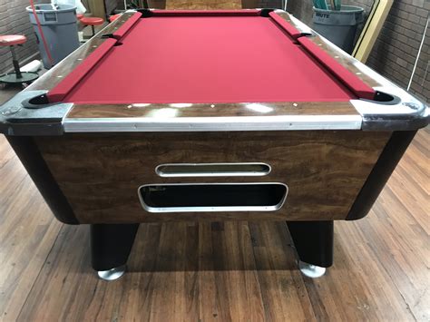 Image result for Coin Operated Pool Table Refelt