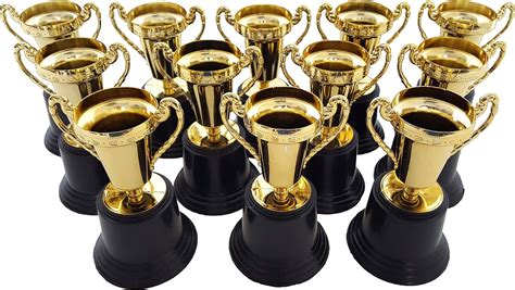 Buy Dondor Plastic Gold Trophy Awards - Bulk Trophy Awards Online at ...