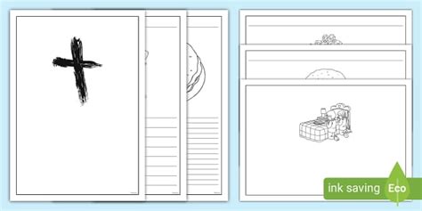 Ash Wednesday Themed Writing Frames (teacher made) - Twinkl