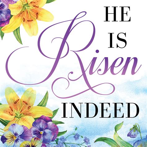He Is Risen Indeed Clipart