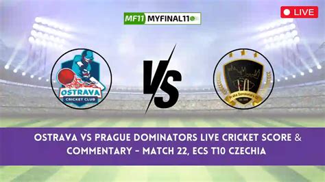 OST vs PRD Live Score, Streaming, Ostrava vs Prague Dominators Live ...