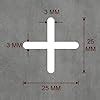 ZOLO 3mm High Quality Spacer for Tile -Zolo Tile Spacer 3mm -Spacer ...