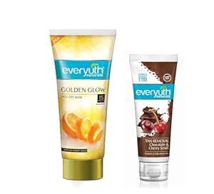 Buy Everyuth Advanced Golden Glow Peel-off Mask, 90gm and Chocolate and ...