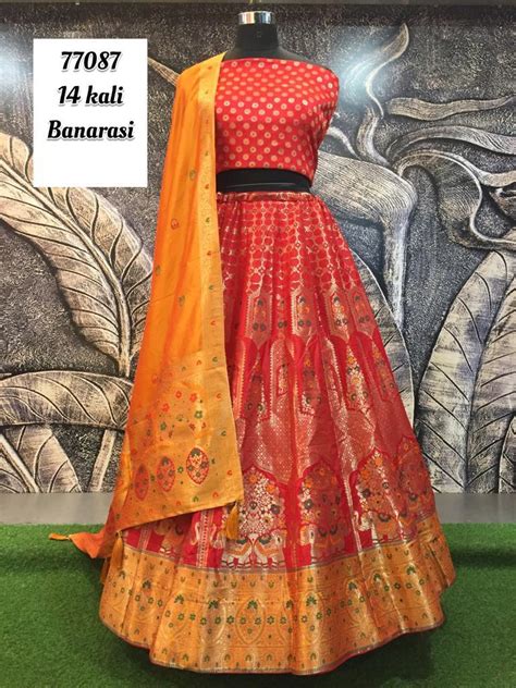 Parvati Designer Silk Based Parvati Lehengas - textiledeal.in