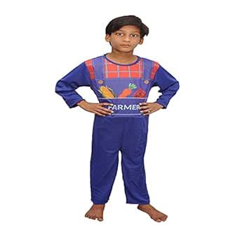 Buy ABE Community Helper Farmer Dress for Kids |Role Play Costume for ...