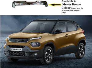 AutoZone Car Spoiler for Tata Punch for Year 2021-2023 Models in Meteor ...