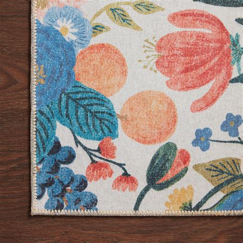 Rifle Paper Co. Multicolor Garden Party Area Rug - World Market