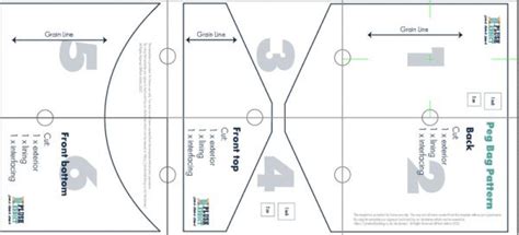 Image result for Drawstring Peg Bag Pattern