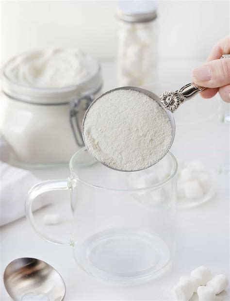 White Hot Chocolate Mix {Big Batch} - i am baker