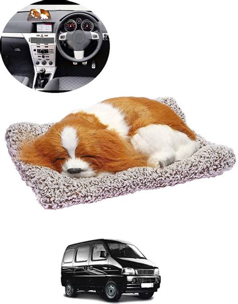 AYW Sleeping Soft Dog Toy For Car Dashboard Accessories Decorative ...
