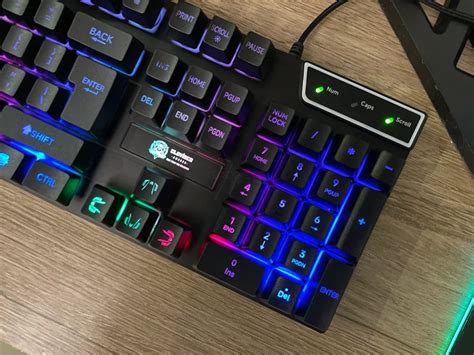Clevisco V1: Silent RGB Keyboard for Gamers Mechanical Metal Feel