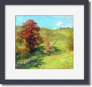 PosterMart Willard Leroy Metcalf - The Red Oak no.2 Digital Reprint 15 ...