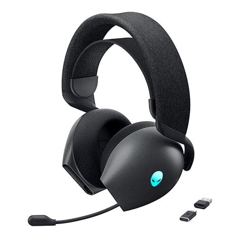 Alienware Aw720H Dual-Mode Wireless Gaming On Ear Headset, Wireless 2.4 ...