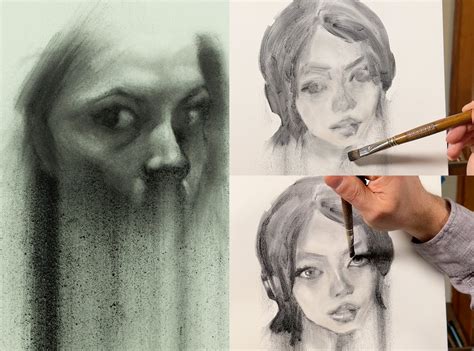 Painting with Charcoal Powder — FRANK LOMBARDO