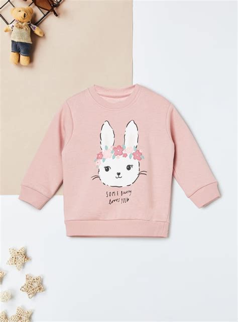 Buy Girls Printed Sweatshirt Online at just Rs. 399.0 - 1000015621561 ...