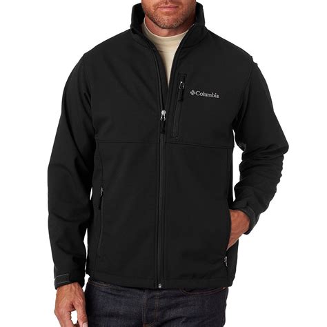 Columbia Men's Black Ascender Softshell Jacket | Soft shell jacket ...