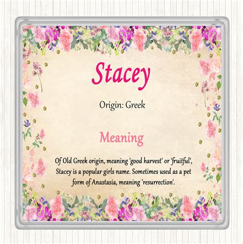 The Meaning Of Stacey