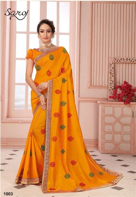 Saroj Presents Biography Festive Wear Sarees Collection