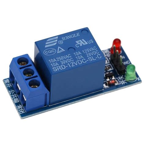 12V Relay Module for Arduino ARM PIC AVR MCU 5V Indicator Light LED 1 ...