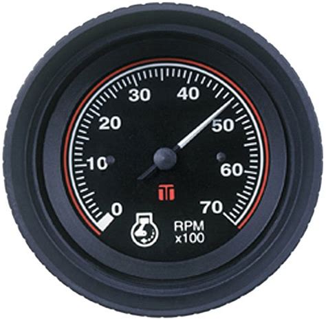 Sierra International 13291P International Series Red Marine Tachometer ...