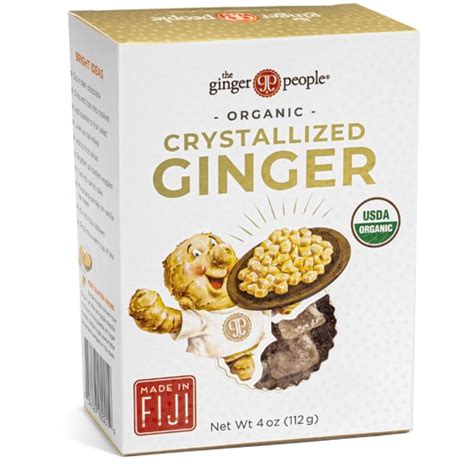 The Ginger People Organic Crystallized Ginger Box -- 4 oz - Vitacost