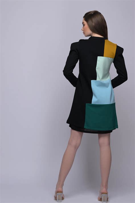 Stylish Women's Colour Block Dress – Meeami Fashion by Amit Bhardwaj