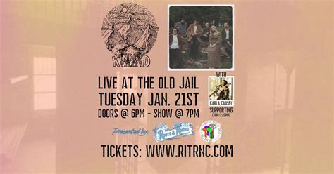 Kindred Valley LIVE at The Old Jail, 203 S Meeting St, Statesville, NC ...