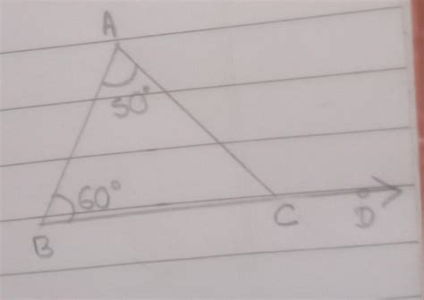 In fig, two angles measure A and B are given. What is the measure of ...