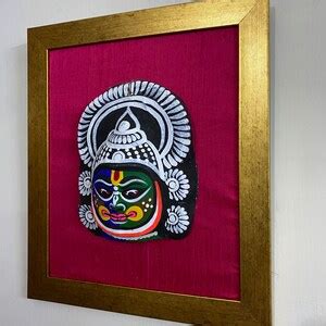 Buy Wall Art . Kerala Kathakali Mask . Wall Decor Frame . Home Decor ...