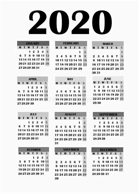 2020年历一张图,2021年年历表图,一起跨年的图片2020_大山谷图库