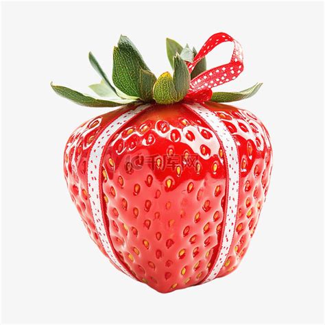 草莓怎么制作礼物最新素材