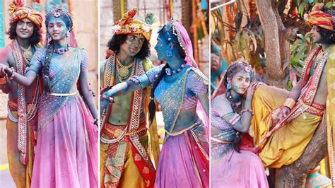 RadheKrishn TV Show Holi Special Episode: Radha And Krishna Play With ...
