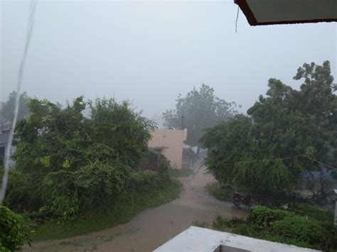 Life affected by rain in Kalol city and taluka