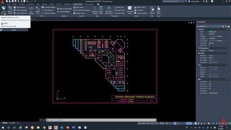 Image result for Using Block in AutoCAD 2019
