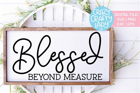 What Does Blessed Beyond Measure Mean at Charles Casale blog