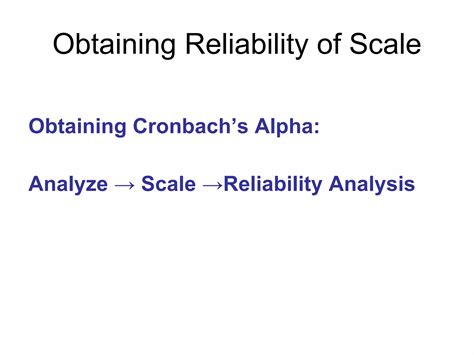 Image result for SPSS Reliability Tutorial