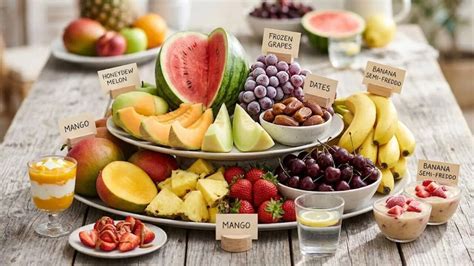 Fruits that taste as sweet as dessert and satisfy sugar cravings naturally