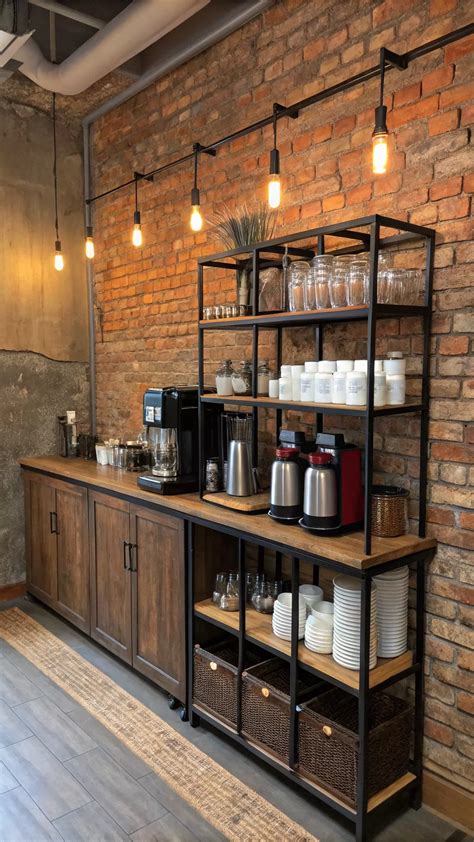 Cozy & Chic Coffee Bar Setups in 2025 | Coffee house design, Coffee ...