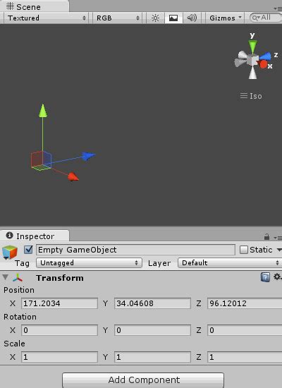 Image result for Unity Create Empty GameObject