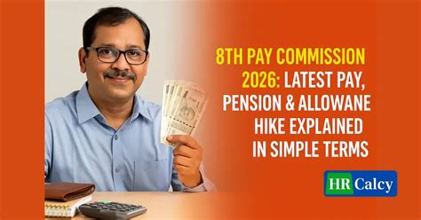 8th Pay Commission 2026: Latest Pay, Pension & Allowance Hike Explained ...