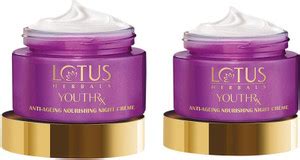 LOTUS Youth Rx Antiaging Nourishing Night Creme (50g ) (50g) - Price in ...